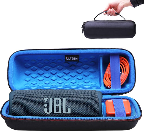 LTGEM EVA Hard Carrying Case for JBL FLIP 6 FLIP 5 Waterproof Portable Bluetooth Speaker - Blue...