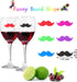 WZT 30 Piece Silicone Drink Markers - Multi-Purpose Wine Glass Markers for Bar, Party, Dinner Parties...