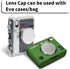Lens Cap Cover for Fujifilm Instax Mini EVO Instant Camera, Lens Cover with Flocking Internal, Anti-Scratches Aluminum Accessories for Fuji Instax...