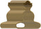 BIKICOCO Overall Suspender Dungaree Buckles, 1-1/2'' Wide Bottom, for Rompers Sewing DIY, Bronze - Pack of 20...