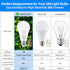 LED Light Bulbs, 100 Watt Equivalent A19 LED Bulb Daylight White 5000K, 13W Bright 1500 Lumens E26 Standard Base Bulb for Bedroom Kitchen Office L...