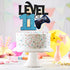 Level 11 Game Birthday Cake Topper - Video Game Boy's 11th Birthday Level Up Party Blue Cake Supplies - Game On Winner Gaming Party Decoration...