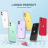 ULAK Compatible with iPhone 11 Case Clear with Color Border, Hybrid Protective Phone Case Slim Transparent Anti-Scratch Shockproof TPU Bumper Cove...