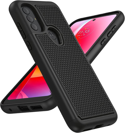 BNIUT for Motorola Moto G Power 2022 Case: Moto G Play 2023 case & Moto G Pure 2021 case - Dual Layer Protective Heavy Duty Phone Cover Shockproof...