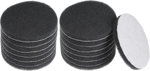 HARFINGTON 15pcs Drill Power Brush 4 Inch Tile Scrubber Scouring Pads 800-1000 Grit for Bathroom Kitchen Household Cleaning...