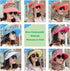 Roll Up Wide Brim Sun Visor UPF 50+ UV Protection Sun Hat with Neck Protector...