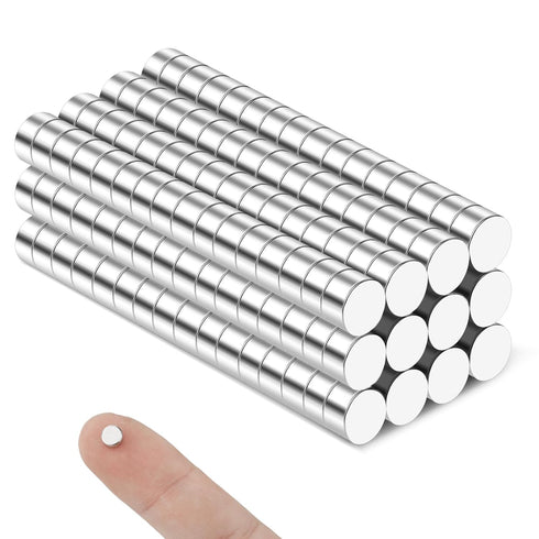 Small Magnets, 180 Pack Refrigerator Magnets 5x3mm Rare Earth Magnets Neodymium Magnets for Crafts, Whiteboard, Kitchen Cabinet...