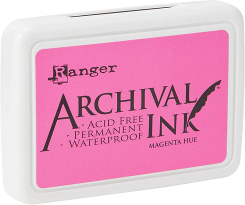 Ranger AIP-30614 Archival Inkpad, Magenta Hue...
