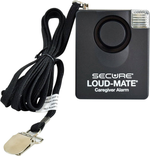Loud-Mate 120 dB Pull-Cord Chair, Wheelchair, Bed Alarm for Elderly Adults - Chair Alarms and Fall Prevention for Elderly Dementia Patients - Batt...