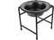 Platinum Pets Single Diner Feeder with Stainless Steel Cat/Puppy Bowl, .75 cup/6 oz, Silver Vein, X-Small...