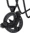 FaithHeart Retro Viking Necklace Mens Raven Pendant Neck Chains for Female...