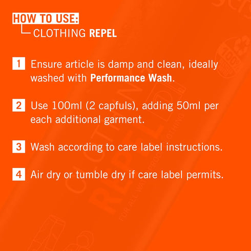 Granger's Clothing Repel/Wash-in Waterproofer for Outerwear / 10oz...