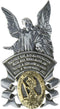 Cathedral Art (Abbey & CA Gift St. Christopher Guardian Angel Sun Visor Clip - Car and Automotive Accessories, Religious Gifts for Christians or C...