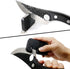 Viking Knife Hand Forged Boning Knife with Sheath & Pocket Knife Sharpener High Carbon Steel Meat Caveman Knife Multipurpose Chef Knives for Campi...