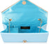 Dexmay Patent Leather Envelope Clutch Purse Shiny Candy Foldover Clutch Evening Bag for Women...