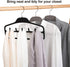 ELONG HOME Belt Hanger, Tie Rack for Closet, Sturdy Belt Organizer with 360 Degree Swivel, 11 Large Sturdy Belt Hooks, Non Slip Rubberized Belt Ra...