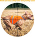 2 Pieces Dog Reflective Vest for Hunting, High Visibility Bright Orange Dog Safety Vest, Soft Adjustable Reflective Dog Jacket for Outdoor Walking...