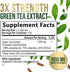 Green Tea Extract Capsules 1000mg 98% Standardized EGCG - 3X Strength for Natural Energy - Heart Support with Polyphenols - Gentle Caffeine - 240 ...