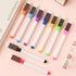 Magnetic Dry Erase Markers, 9Pcs Fine Tip Point Whiteboard Markers with erases White Board Dry Markers for Kids Teachers Office School Supplies...