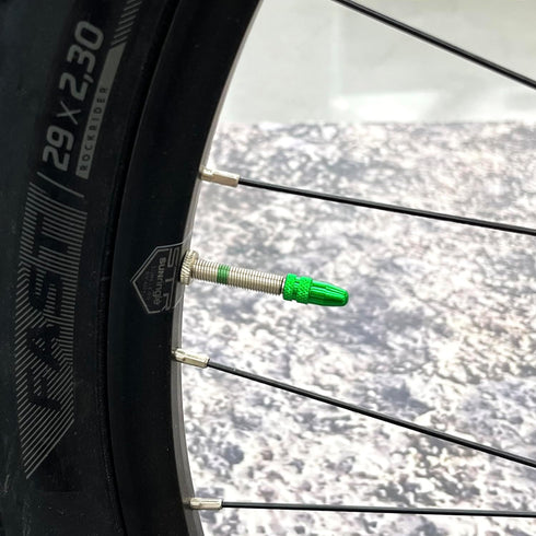 Bike Presta Valve Stem Caps Aluminum Anodized Bike Tire Caps Air Dust Stem Covers-Used on Presta/French Valves for MTB Mountain Road Bike, Hybrid ...