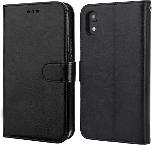 Bocasal for iPhone Xr Wallet Case with Card Holder PU Leather Magnetic Detachable Kickstand Shockproof Wrist Strap Removable Flip Cover for iPhone...