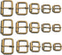Assorted Multi-Purpose Metal Roller Buckles Belts Hardware Pin Buckle for Bags Leather Belt...