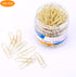 Medium Paper Clips, 200-Count, Paperclips, Gold Paper Clips, 1.3 Inch (32mm) Paper Clip...