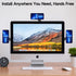 DK177 Magnetic Phone Holder for Laptop, Laptop or Desktop Monitor Side Mount Phone Mount Compatible with iPhone 15/14/13/12 Series MagSafe Cases, ...