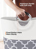 Large Laundry Basket Laundry Hamper Bag Washing Bin Clothes Bag Collapsible Tall With Handles Waterproof Travel Bathroom College Essentials Storag...
