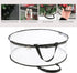 CINPIUK Clear Wreath Storage Bag 30 Inch Christmas Wreath Storage Container, Heavy Duty Wreath Protector with Handle for Holiday Seasonal Wreath G...