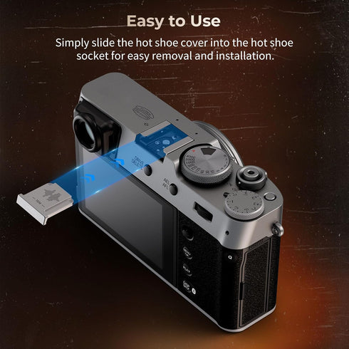 SmallRig Hot Shoe Cover for FUJIFILM X100VI X100V X-T4 X-T3 X-E4 X-T50 X-T30 X-T30II X-S20 X-S10 XPro3 X-H2s X-H2 GFX100S GFX100 II GFX50SII, etc....