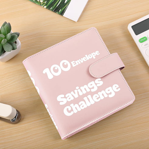 100 Envelopes Money Saving Challenge, Small 1000 Savings Challenge Binder with Cash Envelopes, Budget Binder for Budgeting and Organizing, Easy & ...