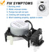 Upgrade 49tyz-e120a1 W10913953 Washer Shift Actuator by Fetechmate Replace W10597177 AP6037270 W10815026 W10913953VP Compatible with Most Washing Machine