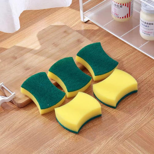 Kitchen Cleaning Sponges,14 Pack Eco Non-Scratch for Dish,Scrub Sponges?Kitchen Sink Dishwasher Pads Clean Supplies (14PACK)...