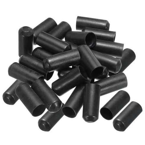 MECCANIXITY Heat Shrink End Cap 15mm ID x 40mm L 2:1 Waterproof Electrical Wire Wrap Adhesive Lined Sealed Heat Shrink Tubing Caps for Wire Cable,...