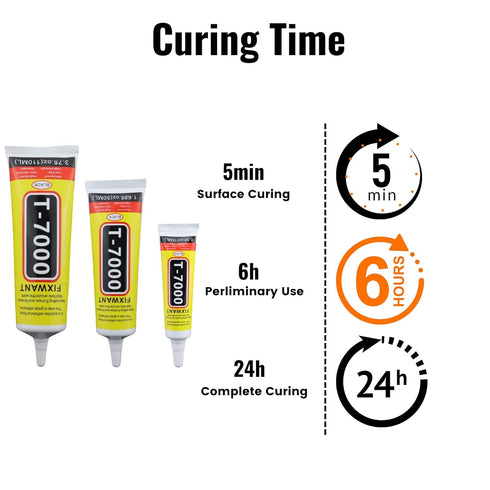 T-7000 Upgrde Glue for Phone Glass Fabric Craft Loudspeaker, T7000 High Viscosity Glues for Cell Phone Screen Repair (1x110ML/3.7fl.oz)...