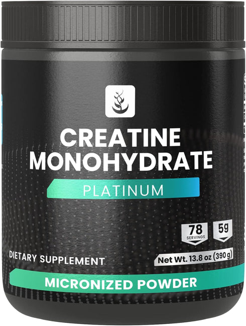 PURE ORIGINAL INGREDIENTS Creatine Monohydrate Powder, 13.8 oz, Dietary Supplement, Micronized...