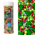 Sweets Indeed Sprinkles, Edible Sprinkle Mix, Perfect for Cake Decorations, Baking, Ice Cream, Cookies, Cupcake Topper, 4 ounces (Christmas)...