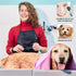 2Pcs Dog Eye Comb Tear Stain Remover Comb, Metal Double-Head Tear Stain Comb for Small Dogs Eye Booger Remover Puppy Cat Grooming Comb for Removin...