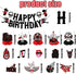 LARRAZABAL Rock and Roll Birthday Party Decorations Music Themed Party Decorations Include Happy Birthday Banner Hanging Swirls and Honeycomb Cent...