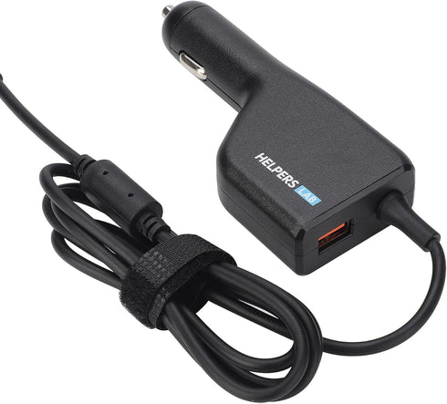 Laptop Car Charger with USB QC3.0 for HP Pavilion Compaq Presario Envy Elitebook ProBook 19V 4.74A 90W 18.5V 3.5A 65W...