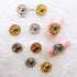 Gold Coins 10Pcs Miniature 1:6 Scale Metal Coin - St Patrick Leprechaun, Pirate Treasure, Dollhouse Coins(gold)...