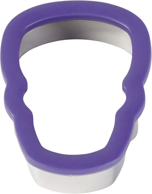 Wilton Comfort Grip Purple Skull Cookie Cutter, 2310-3742...
