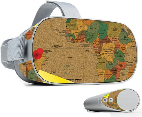 MightySkins Skin Compatible with Oculus Go Mobile VR - World Peace | Protective, Durable, and Unique Vinyl Decal wrap Cover | Easy to Apply, Remov...