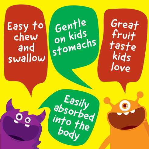 Kids Vitamin B12 1000 mcg Chewable Tablets - Tasty Natural Cherry Flavor - Vegan, GMO-Free, Gluten Free, Nut Free - Dietary Supplement - Cellular ...