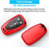 Sindeda for Chevrolet Key Fob Cover With Keychain Soft TPU Full Protection Key Shell Case Compatible with Chevrolet 2016-2024 Chevy Malibu Camaro ...