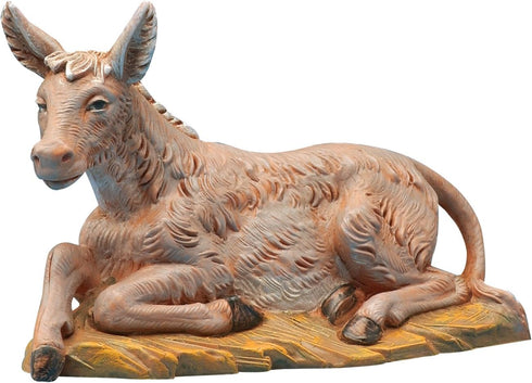 Fontanini by Roman Seated Donkey Nativity Figurine, 5-Inch...