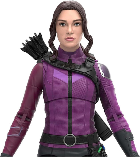 Marvel Legends Series MCU Disney Plus Kate Bishop Hawkeye Series Action Figure 6-inch Collectible Toy, 3 Accessories, 1 Build-A-Figure Part...