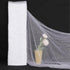 White Pearl Tulle Fabric 3 Yard Sheer Mesh Fabric Bridal Veil Wedding Table Decorations for Wedding Sweetheart Sewing DIY Crafts Gowns Crafts...