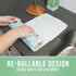 Reusable Paper Towels - Pack of Paperless & Washable Towels, 100% Cotton, Highly Absorbent and Built to Last, Kitchen Dish Cloth Alternative, (Rai...